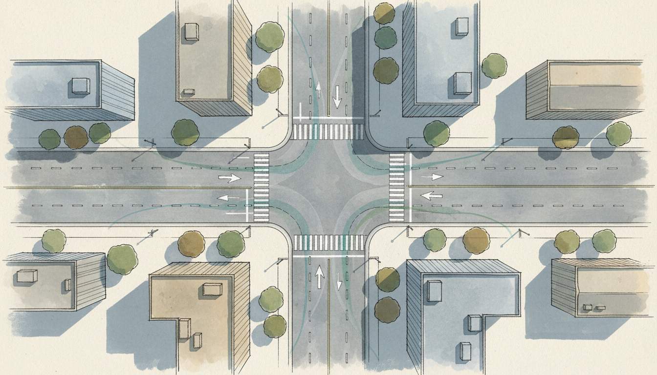 車両軌跡図の作成イメージ
