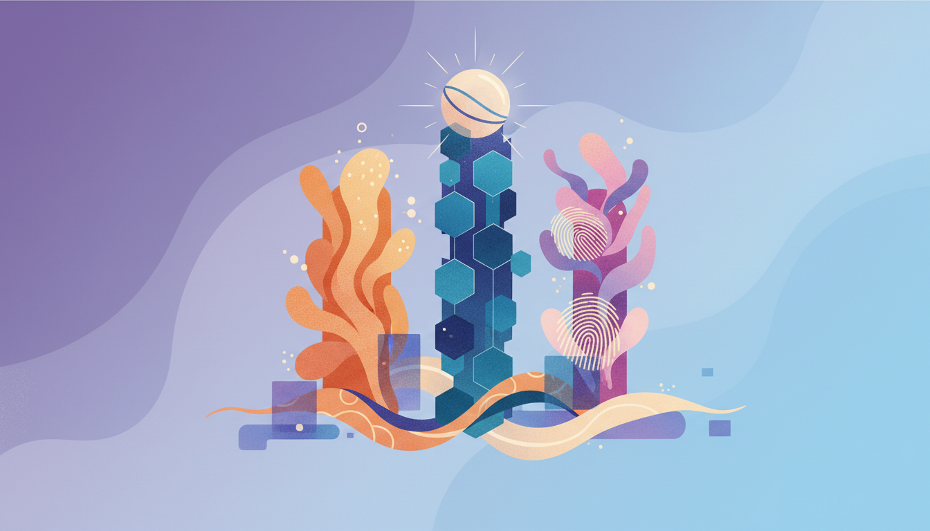 AI時代のSEOコンテンツ戦略を示すビジュアル