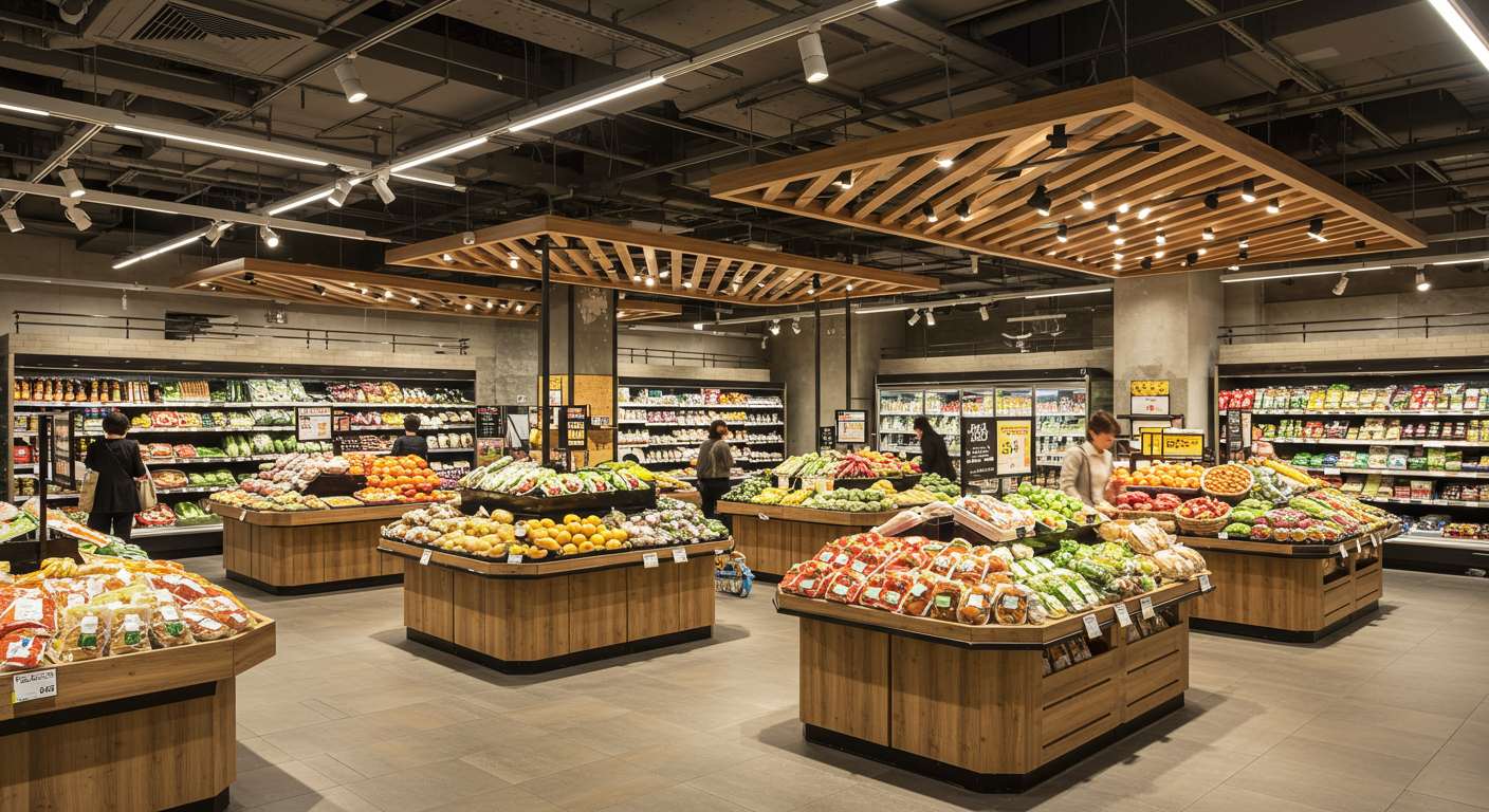 麻布狸穴町周辺の高級スーパーマーケット