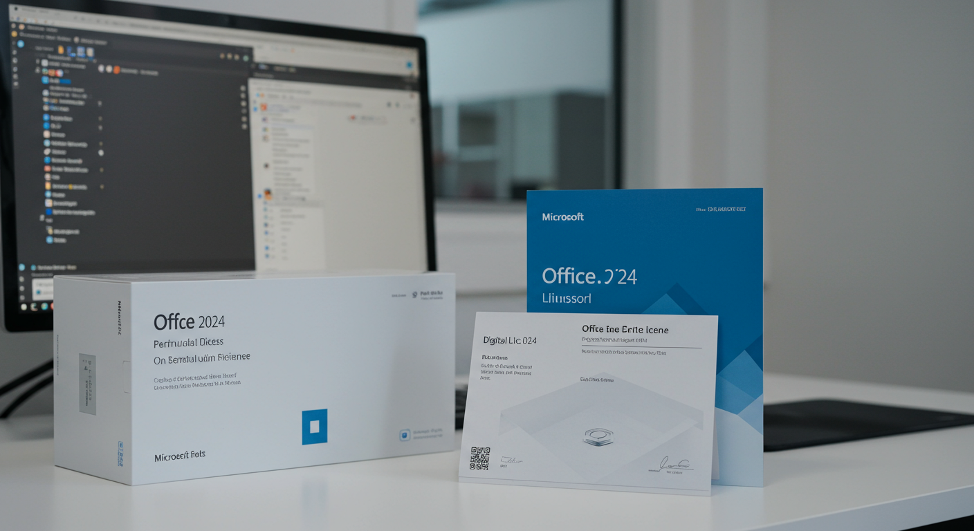 Office 2024永続ライセンスの製品イメージ
