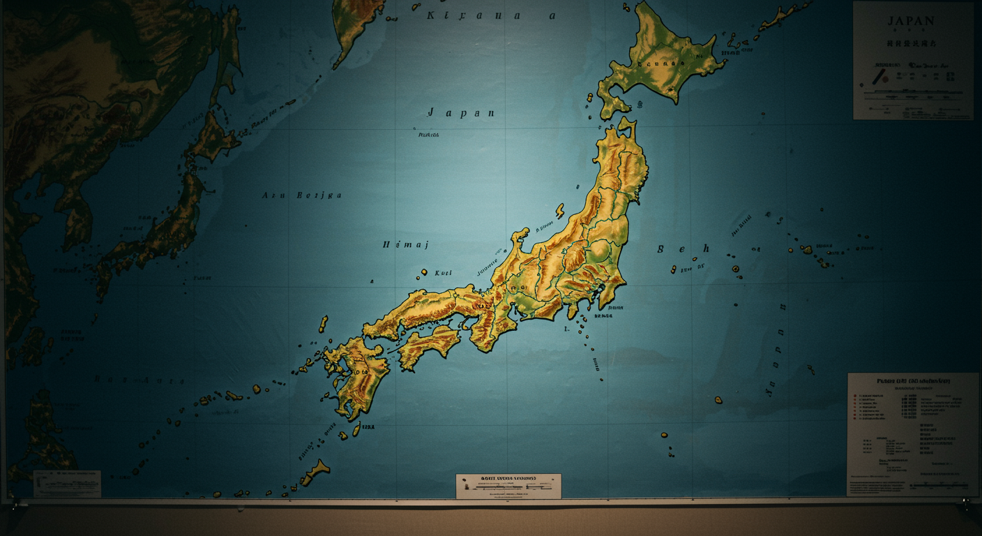 日本地図と地域ごとの規制の違い