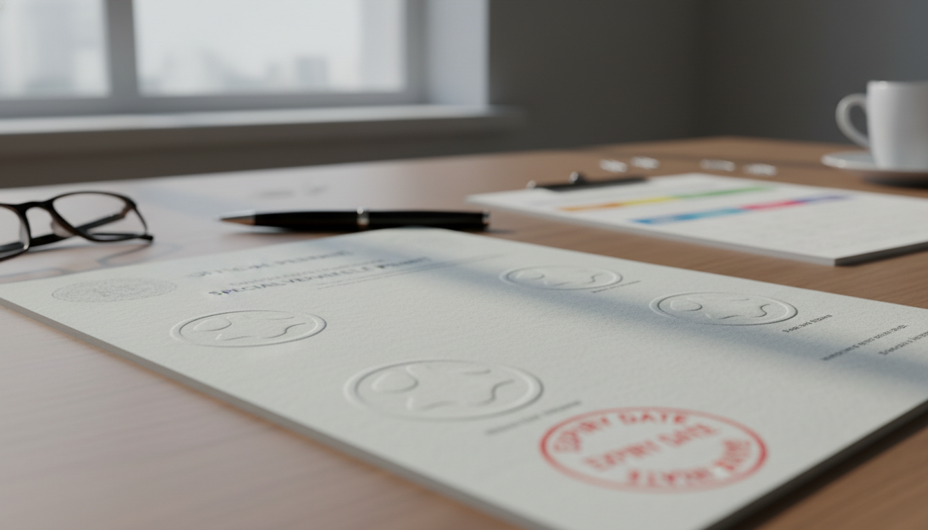 特殊車両通行許可証と有効期限の確認