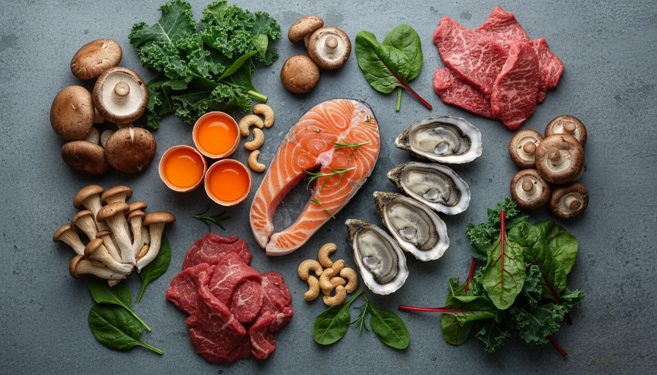 テストステロン 食品 栄養素 亜鉛 ビタミンD