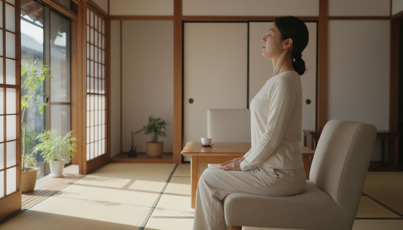 チンインエクササイズ ストレートネック改善 首の運動