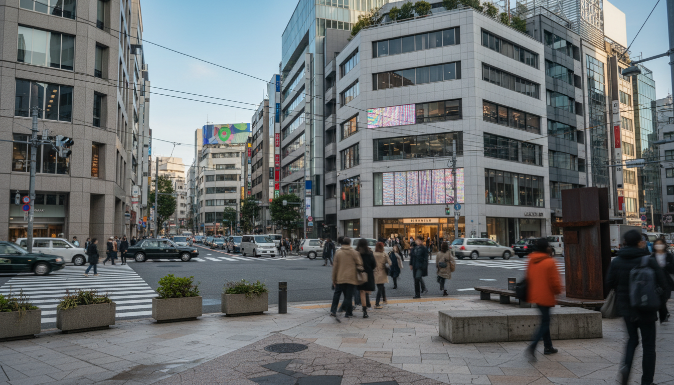 西麻布の駅周辺の街並みと交通アクセス