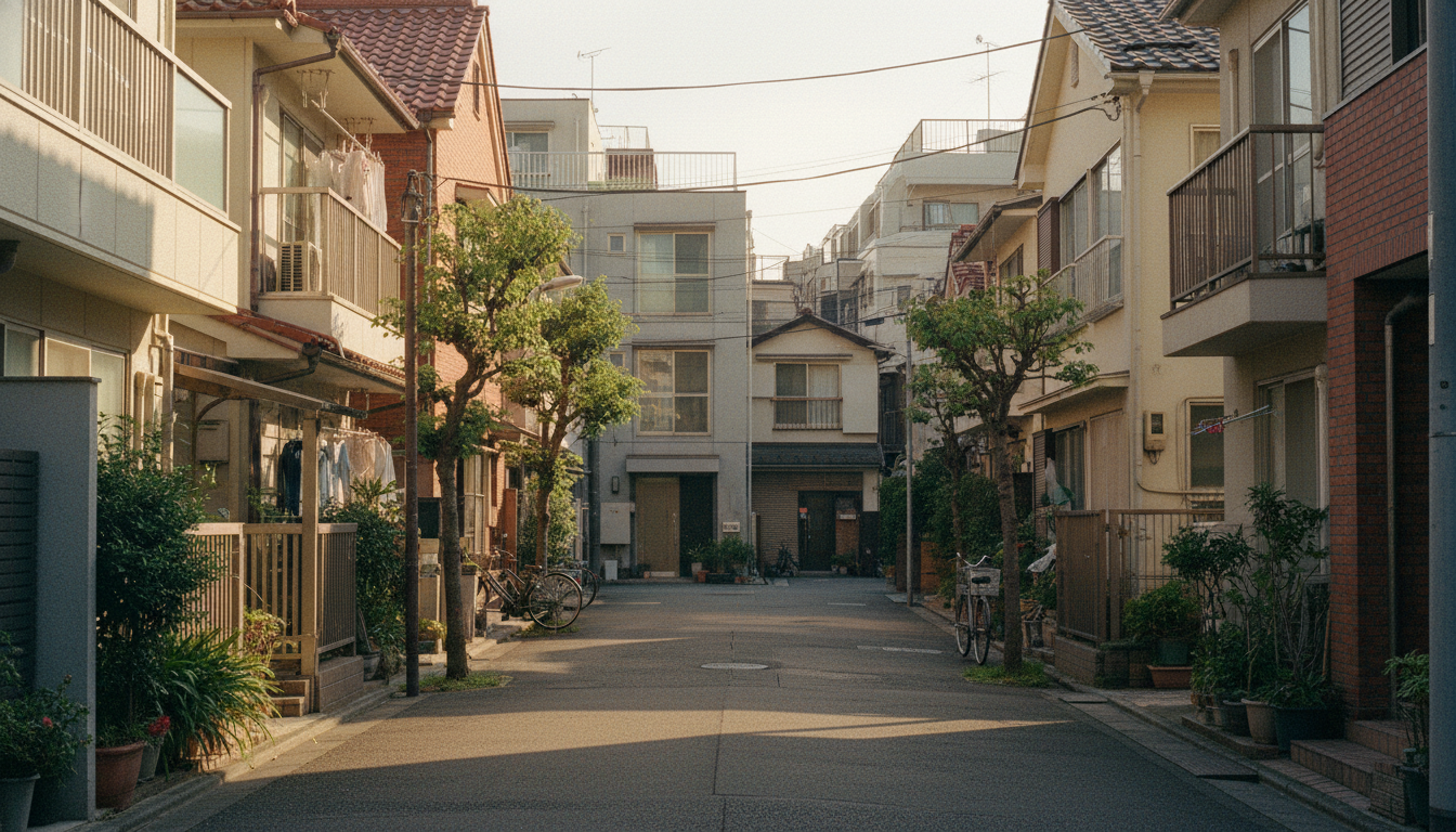 東京の住宅街と生活環境