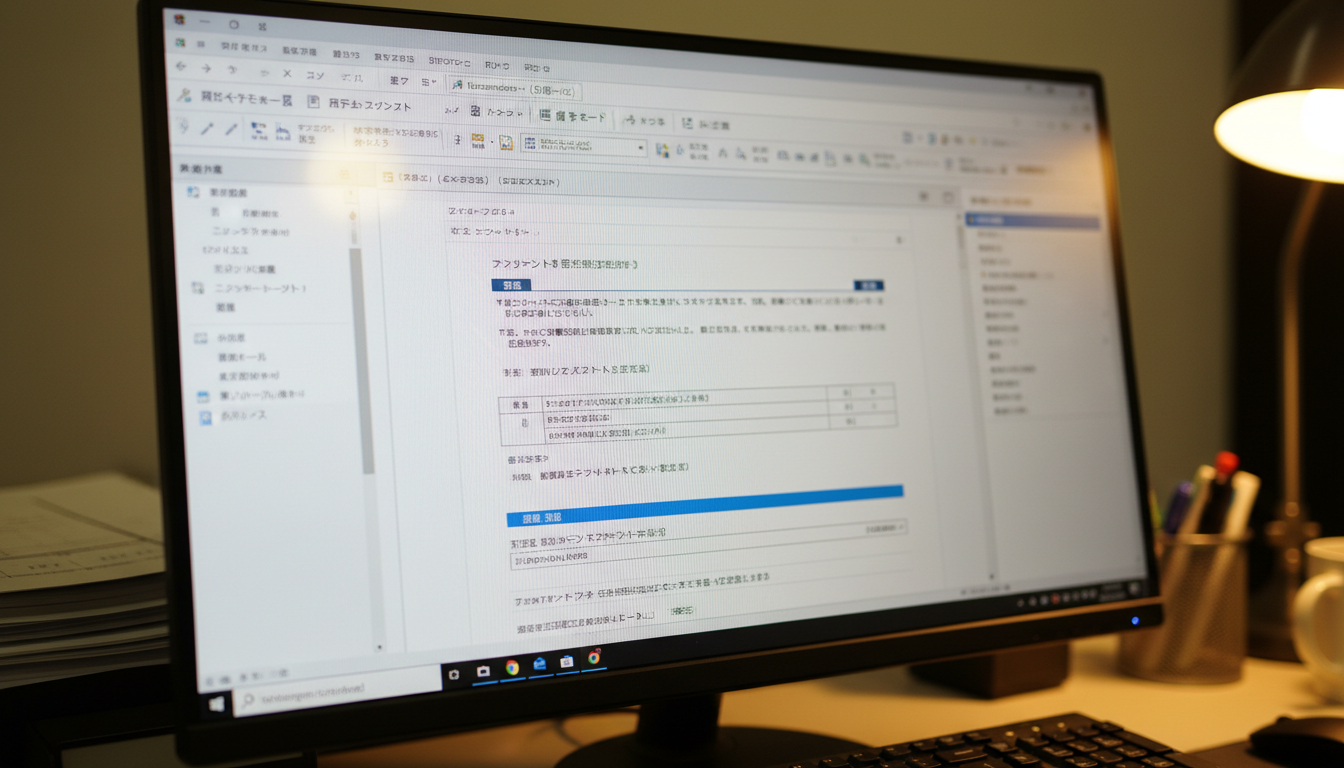 Office互換モード表示画面とファイル形式の違い