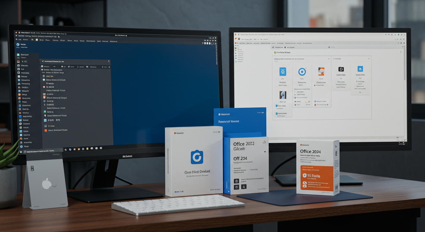 Office 2021と2024の基本的な違いを示す比較表
