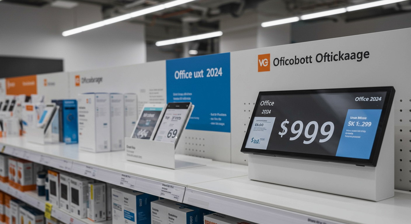 Office 2021と2024の価格比較を示す画像