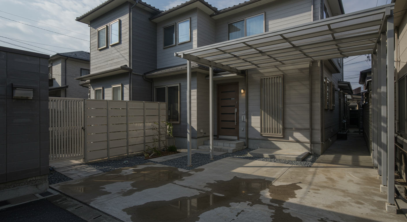 失敗したエクステリア工事の例