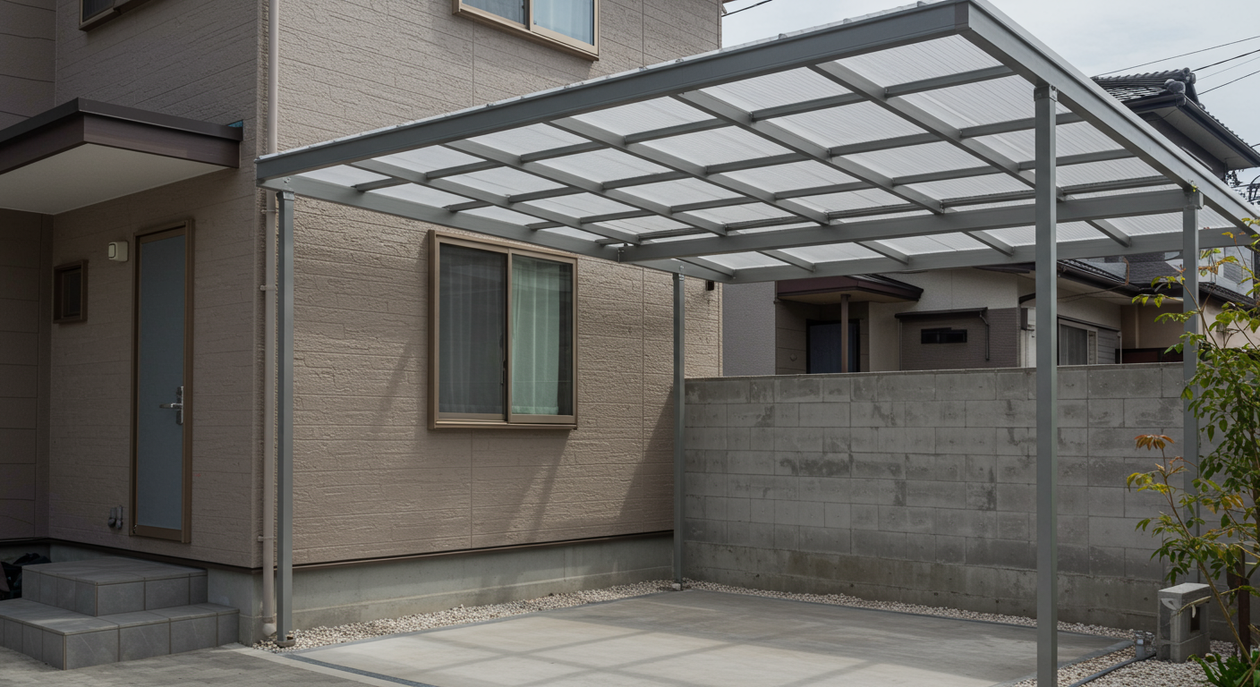 適切に設計されたカーポート