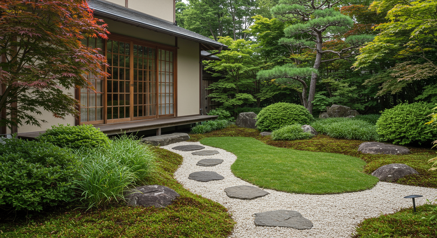 メンテナンスしやすい植栽計画