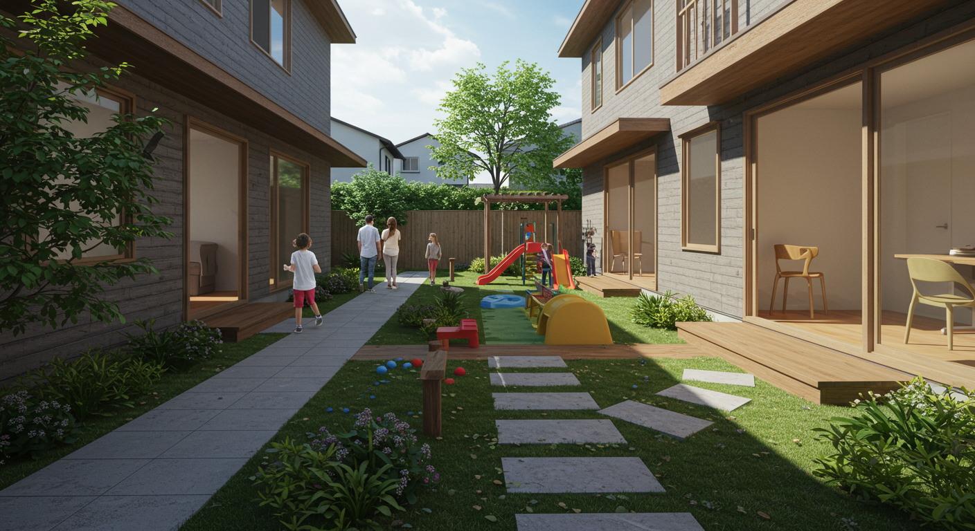 ライフステージの変化に対応できる外構デザイン