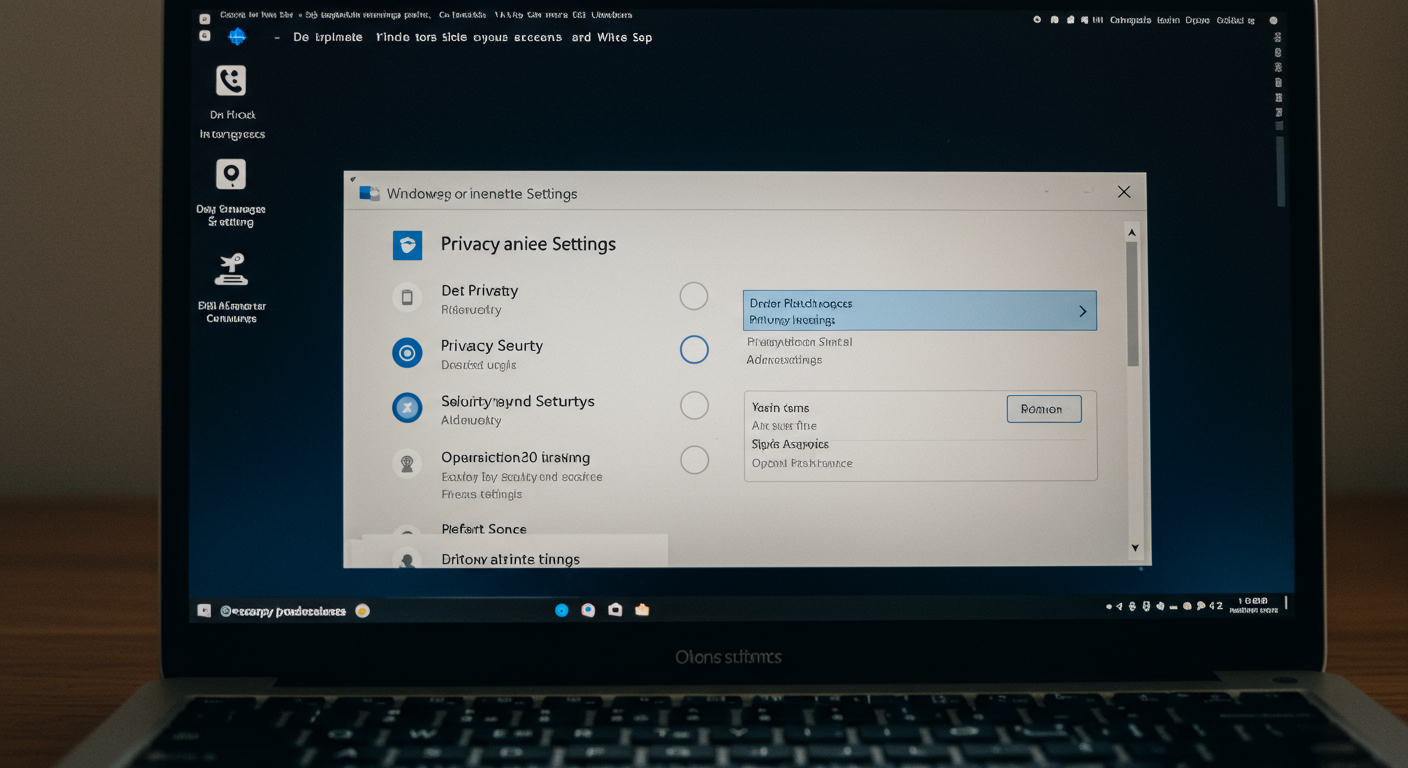 Windows 11のプライバシー設定画面