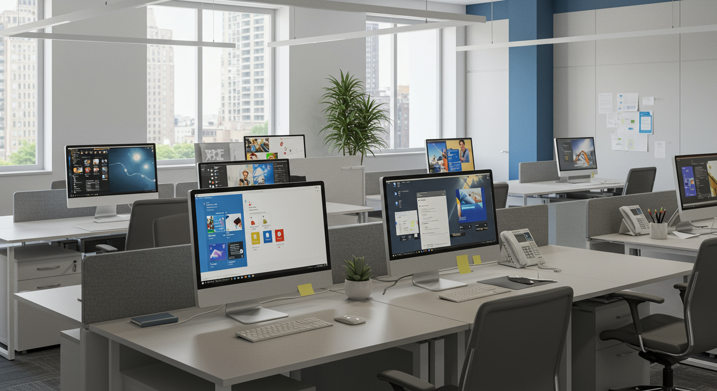 法人向けOffice一括導入イメージ