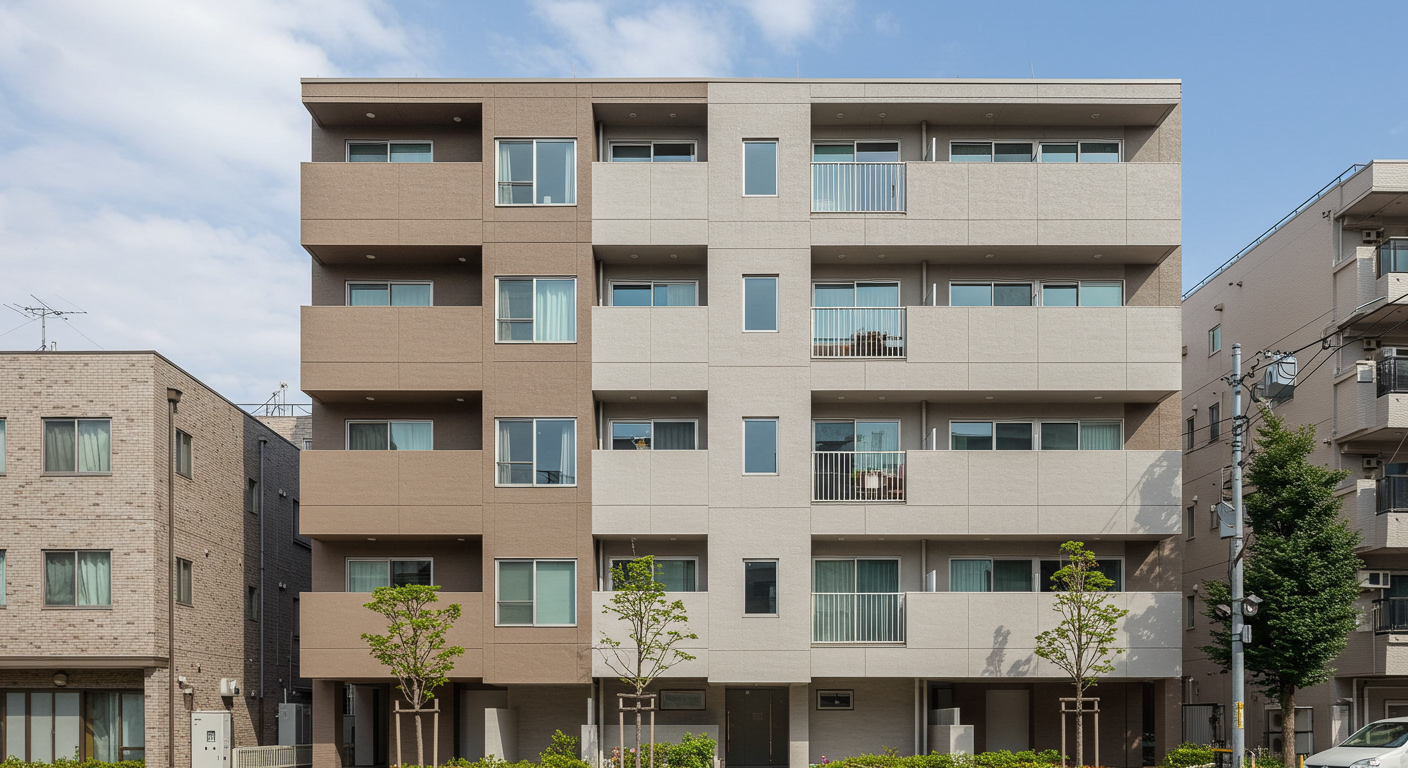 コスパの良い高級賃貸マンションの外観