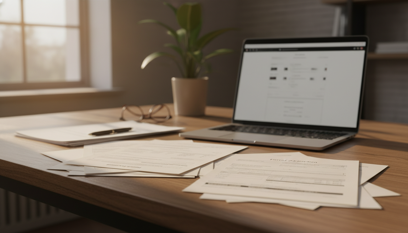 特殊車両通行許可申請書類の準備