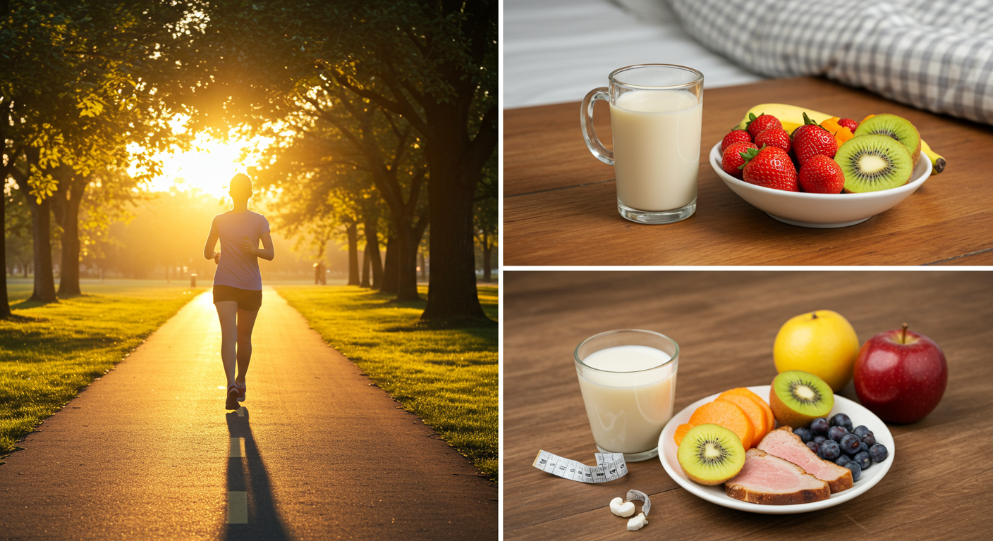 健康的な生活習慣のイメージ