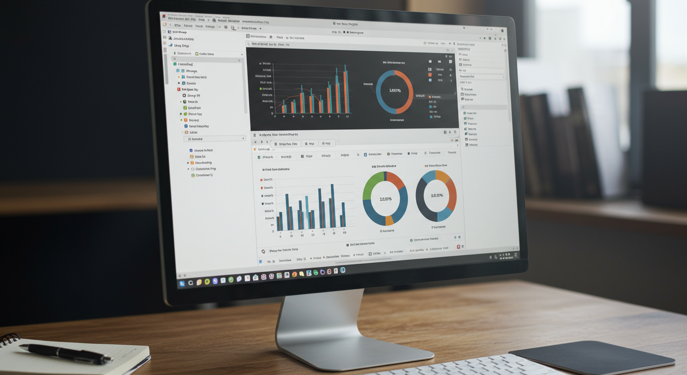 Office 2024のExcelでデータ分析をしている画面