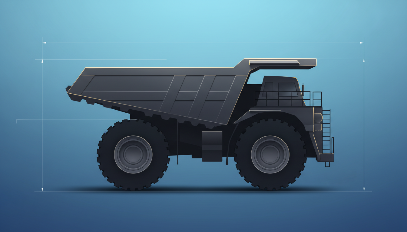特殊車両の寸法と重量の基準を示すイメージ