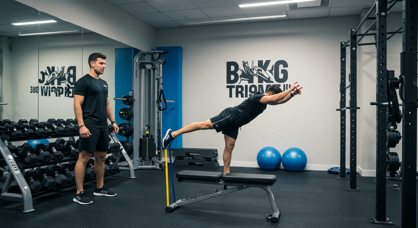 トレーニングを行う様子