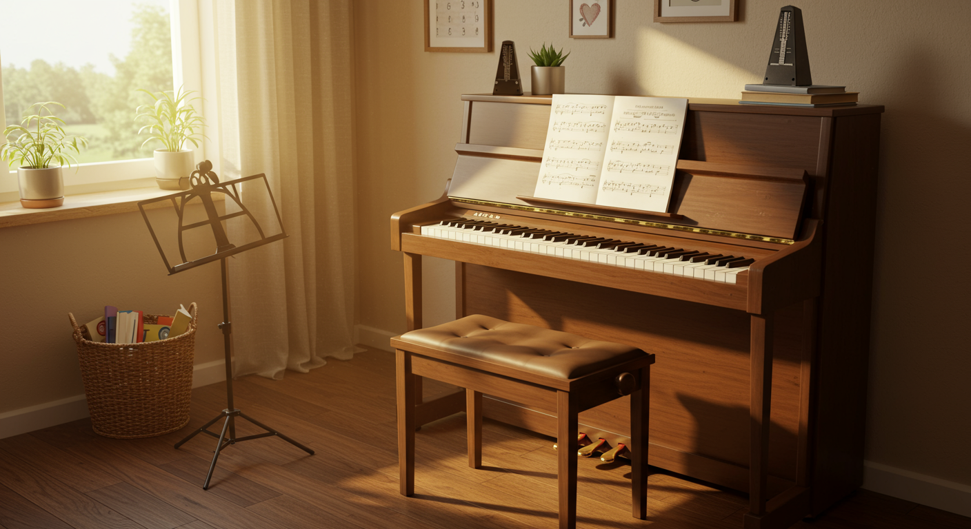 子どもが練習しやすいピアノ環境