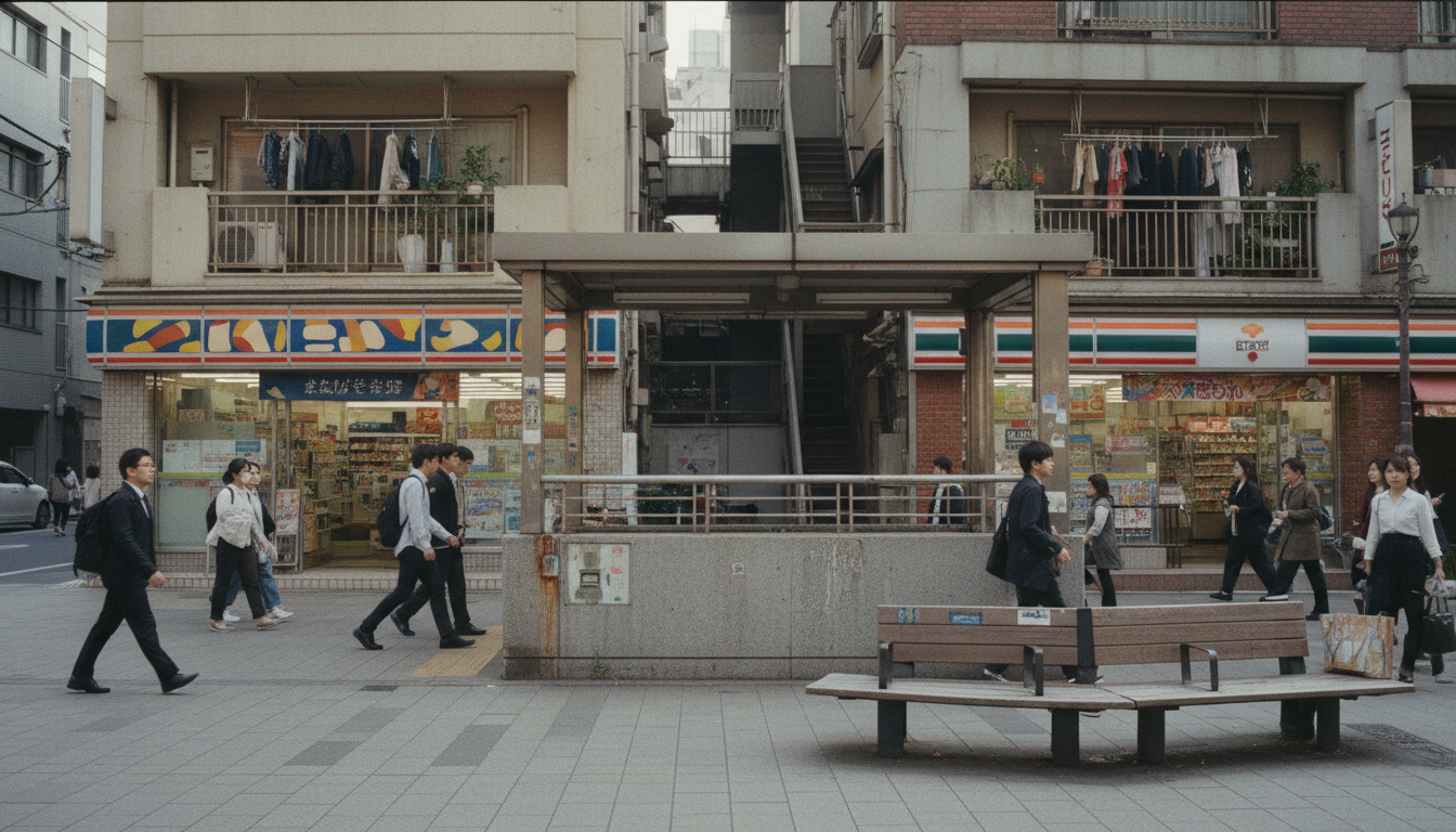 新富町駅周辺の街並みと交通アクセス