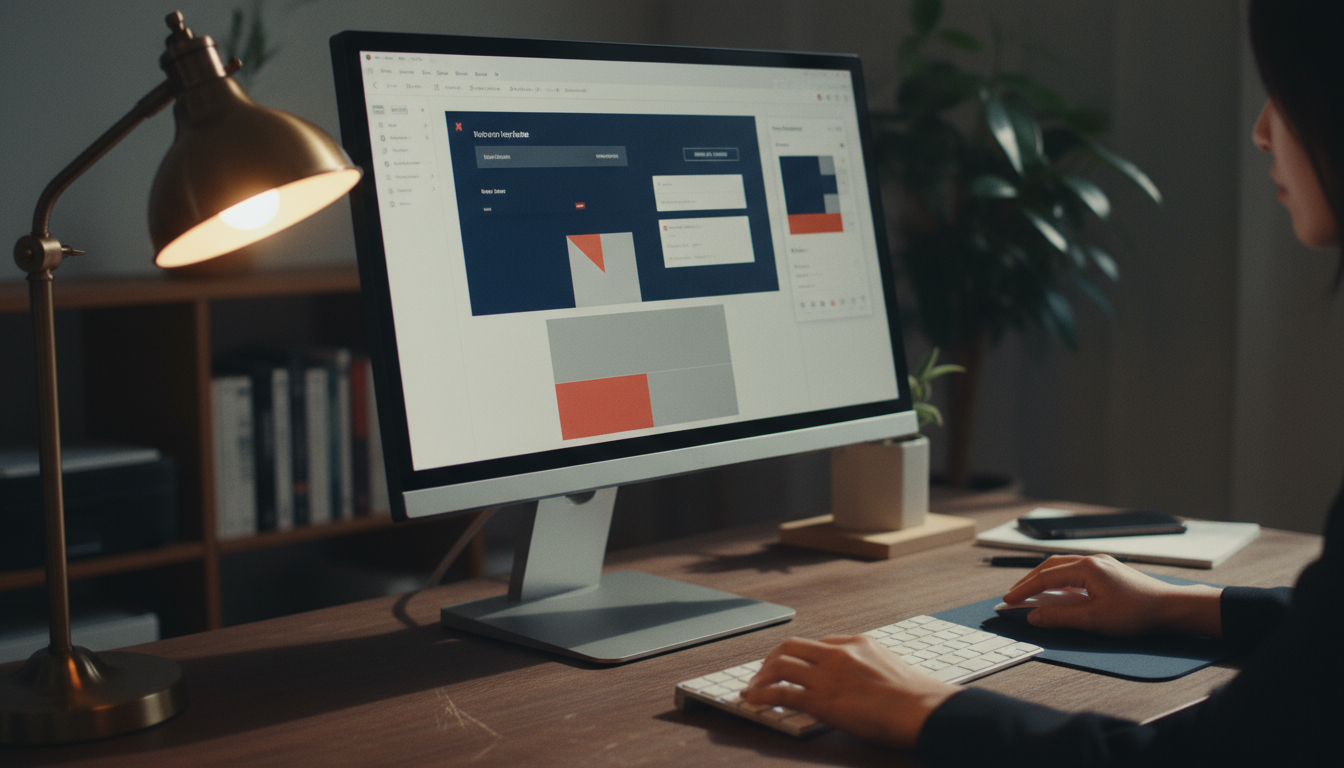 Officeテンプレートカスタマイズ方法 デザイン編集画面