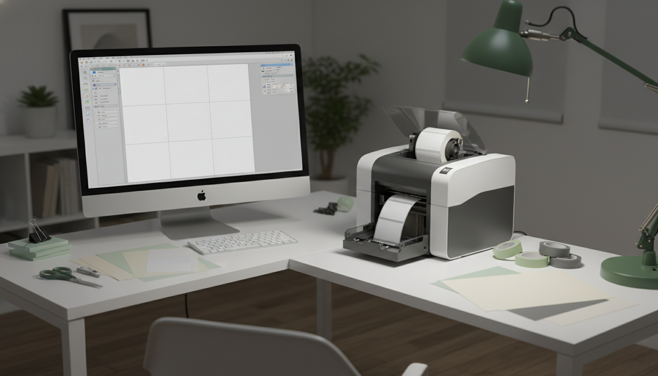 ラベル作成ソフト活用 オフィス用品デザイン印刷