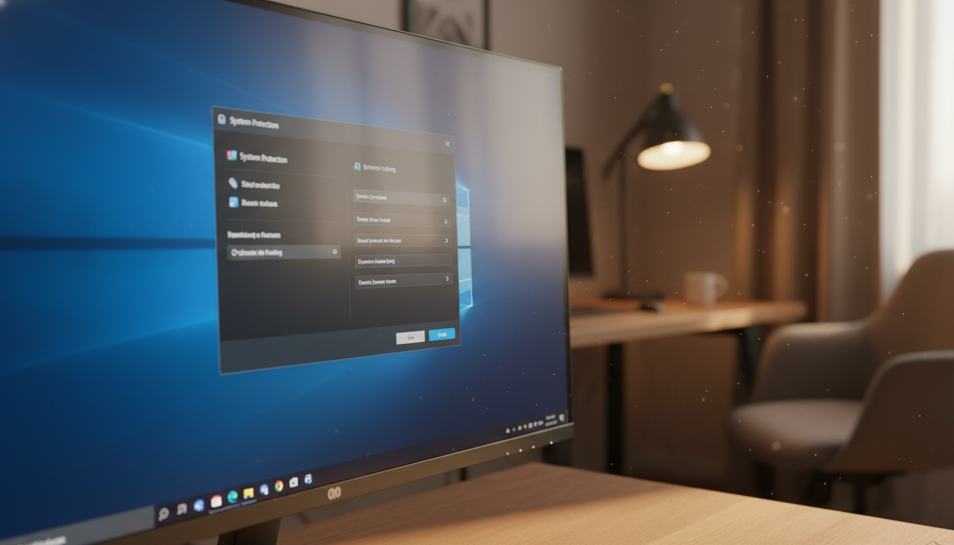 Windows 11 システム復元 復元ポイント 設定画面