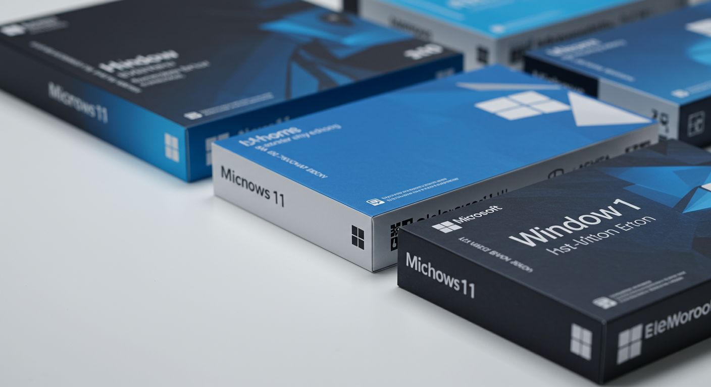 Windows 11の各エディションパッケージ比較