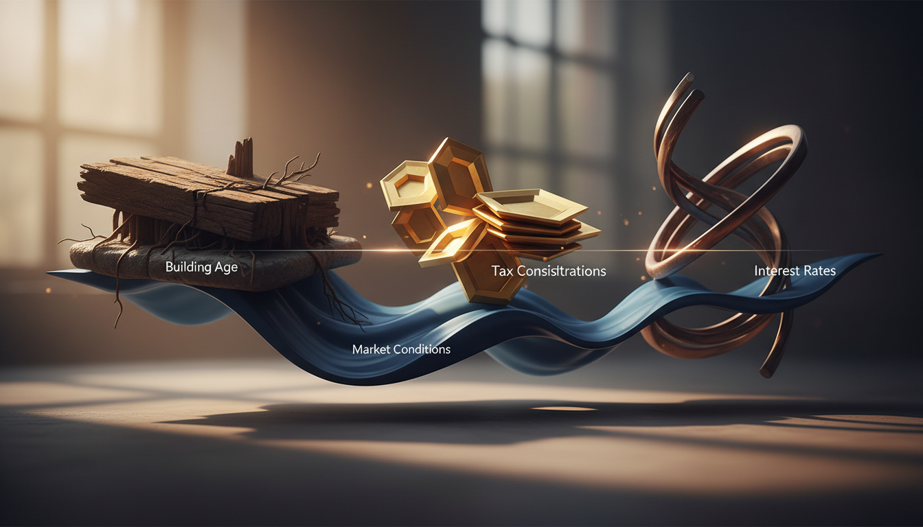 不動産売却タイミングの判断要素イメージ