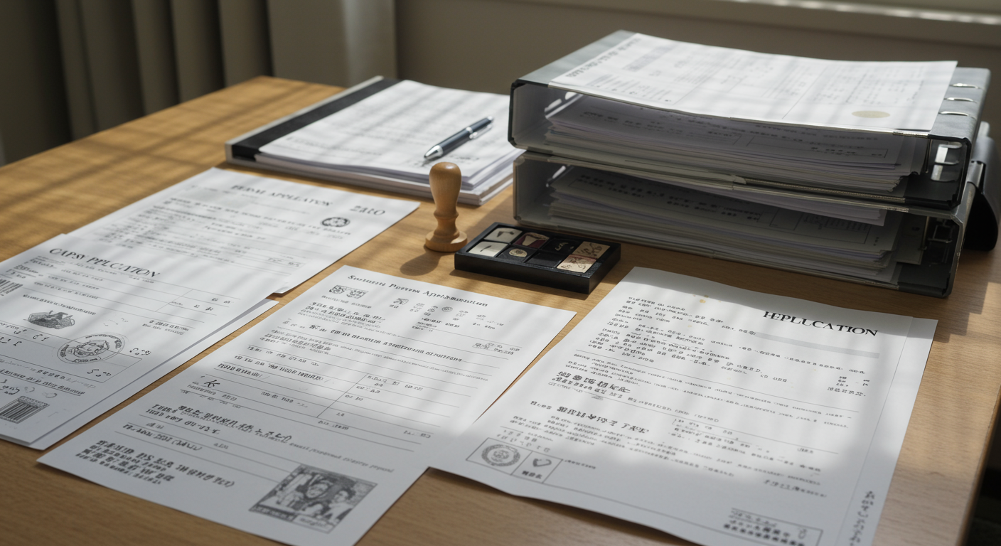 行政書士が扱う許認可申請書類と外国人在留資格申請書類