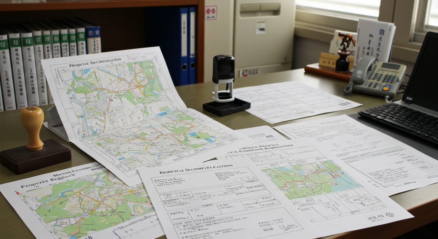 司法書士が扱う不動産登記と商業登記の書類