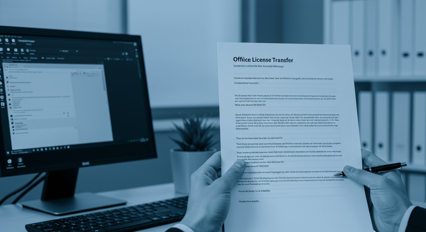 Officeライセンス譲渡の法的制限と注意点