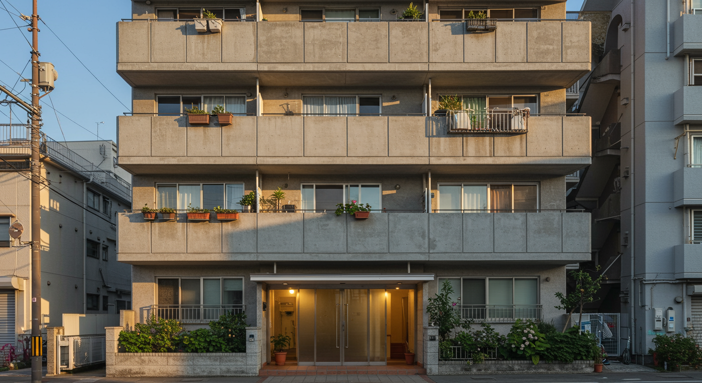 赤坂エリアの中古マンション外観