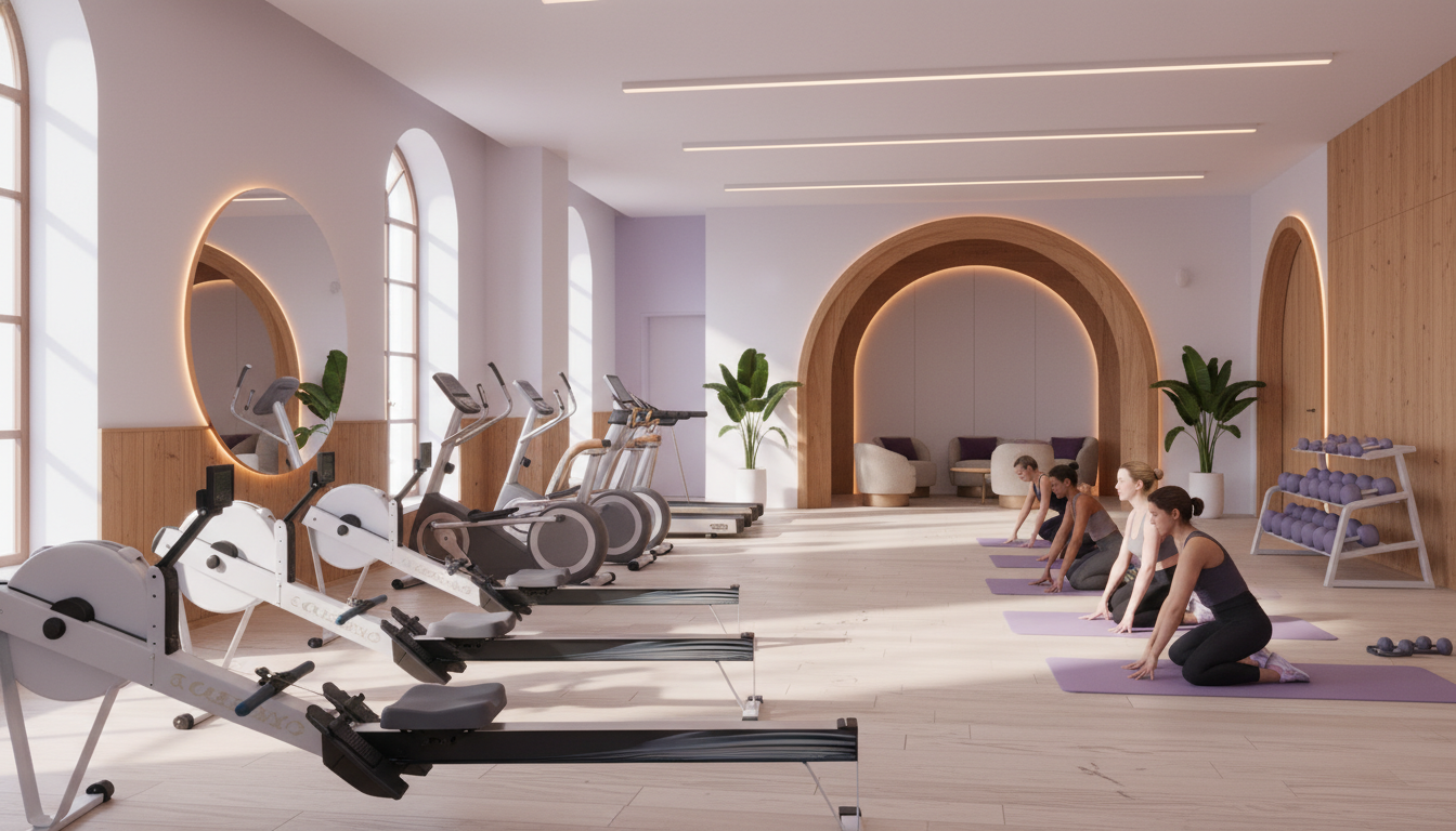 女性専用パーソナルジム AI搭載マシン トレーニング