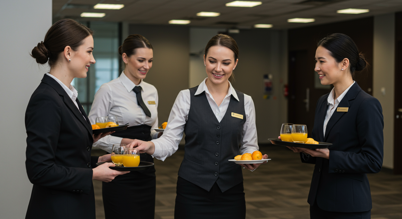 企業イベントでのコンパニオンサービス