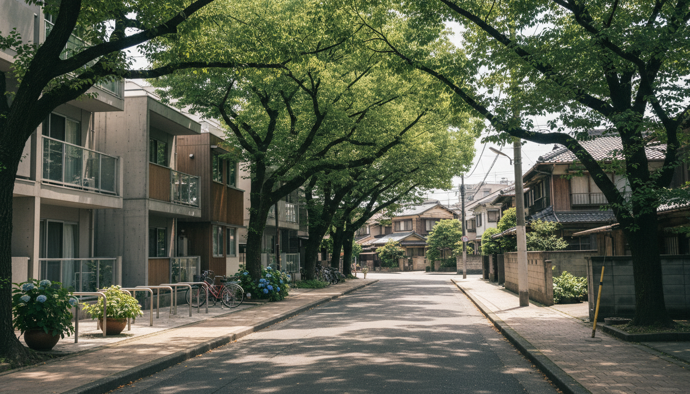 元赤坂の街並みと住宅環境