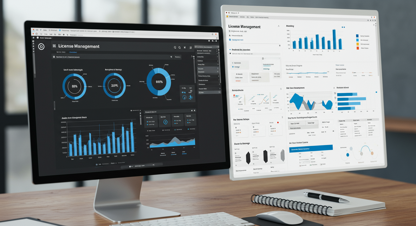 Officeライセンス管理ダッシュボードの画面