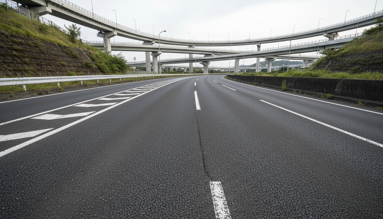 特殊車両の一般的制限値と道路通行ルールのイメージ