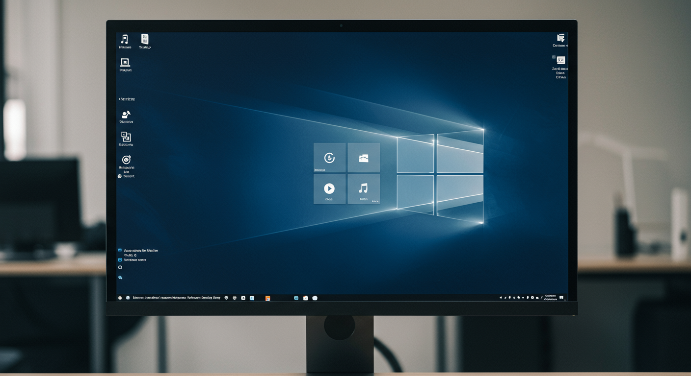 Windows 11のモダンなインターフェース画面