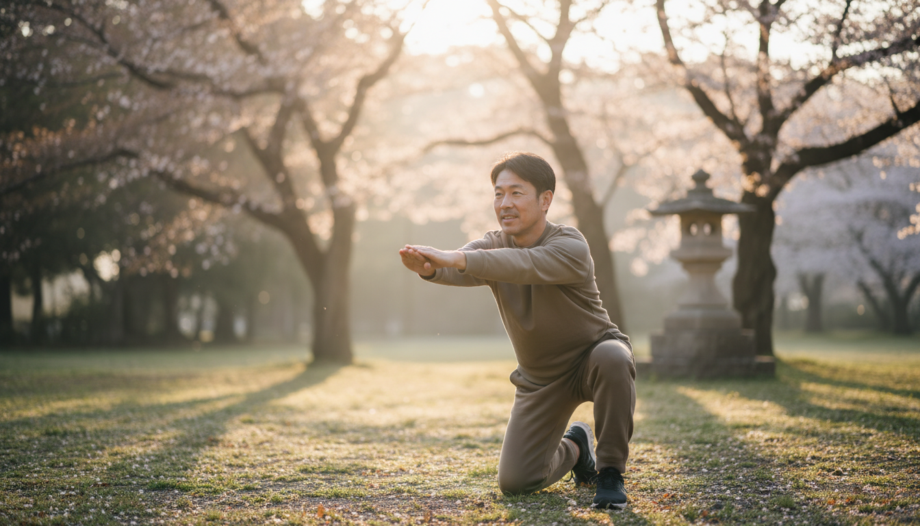 男性更年期改善のための運動と生活習慣