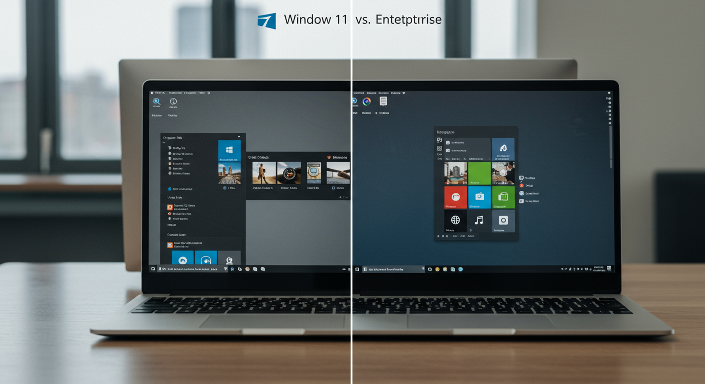 Windows 11 ProとEnterpriseの機能比較