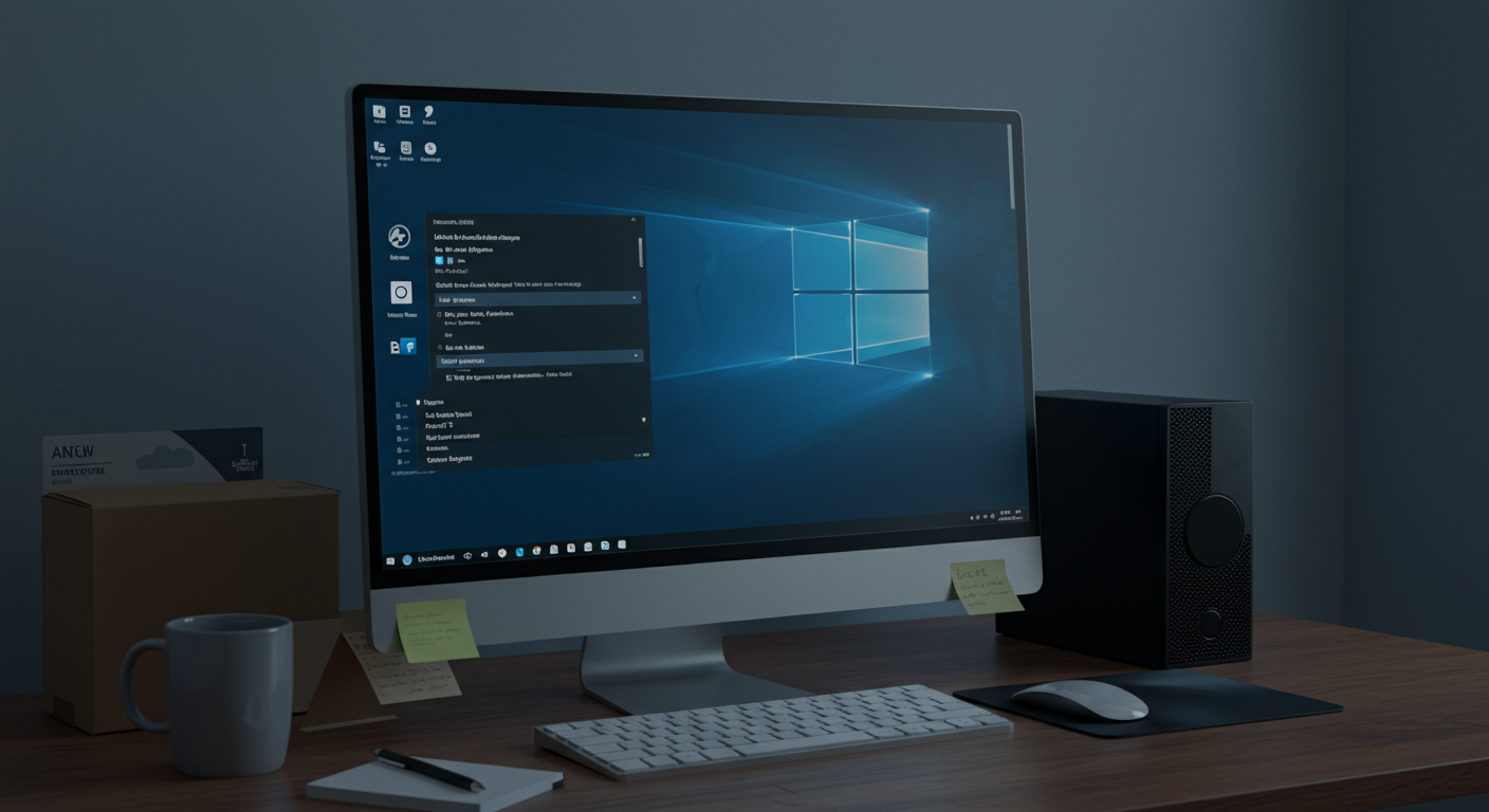 Windows永続ライセンスの認証プロセスを示す画像