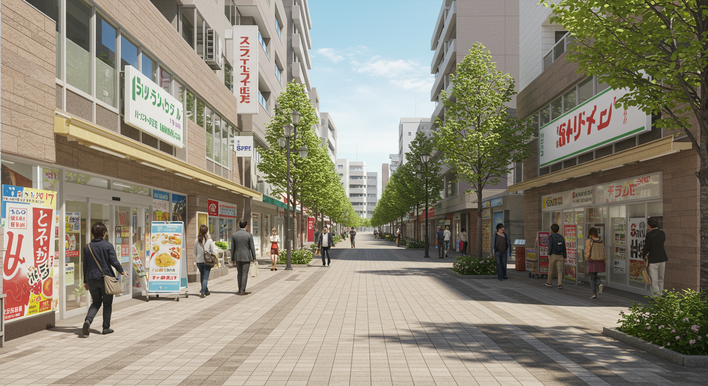 港区海岸エリアの商業施設