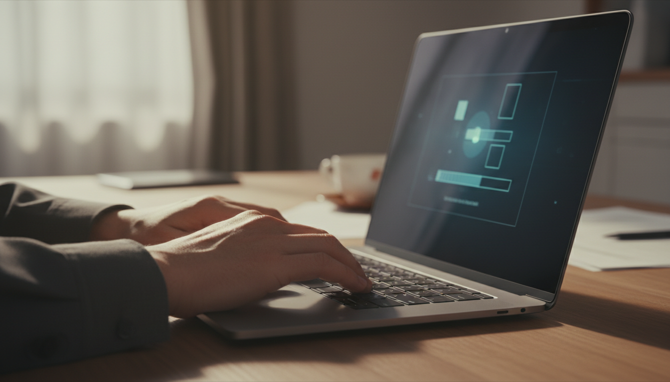 PC正常性チェックアプリインストール画面