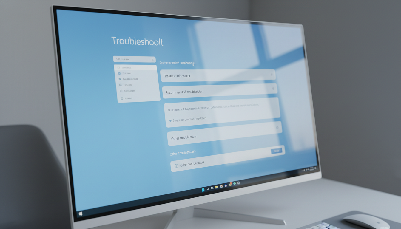 Windows 11トラブルシューティング設定画面