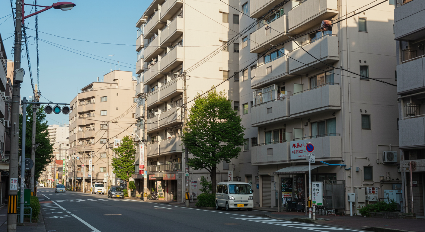 港区の穴場エリアの街並み