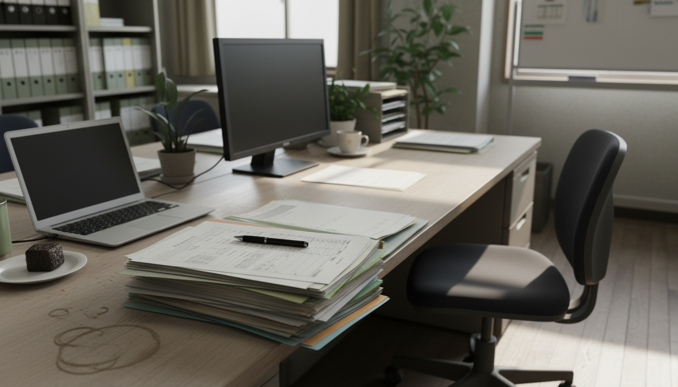 特殊車両通行許可申請書類の作成と確認作業